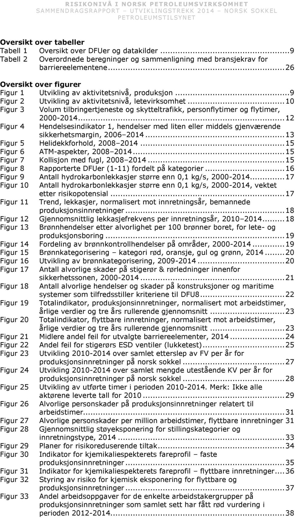 .. 10 Figur 3 Volum tilbringertjeneste og skytteltrafikk, personflytimer og flytimer, Figur 4 2000-2014.