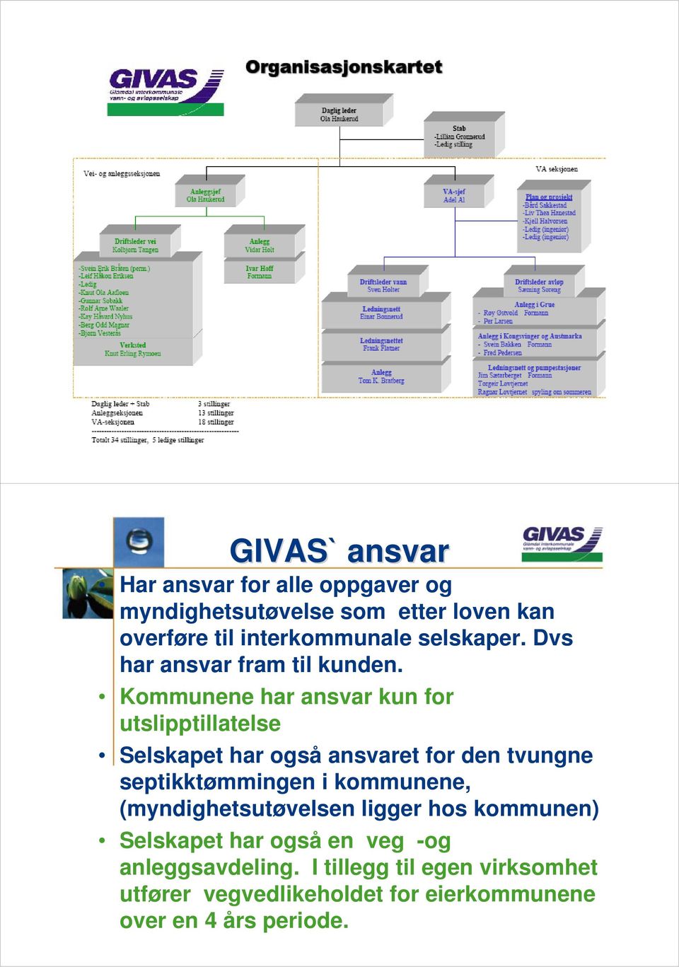 Kommunene har ansvar kun for utslipptillatelse Selskapet har også ansvaret for den tvungne septikktømmingen i kommunene,