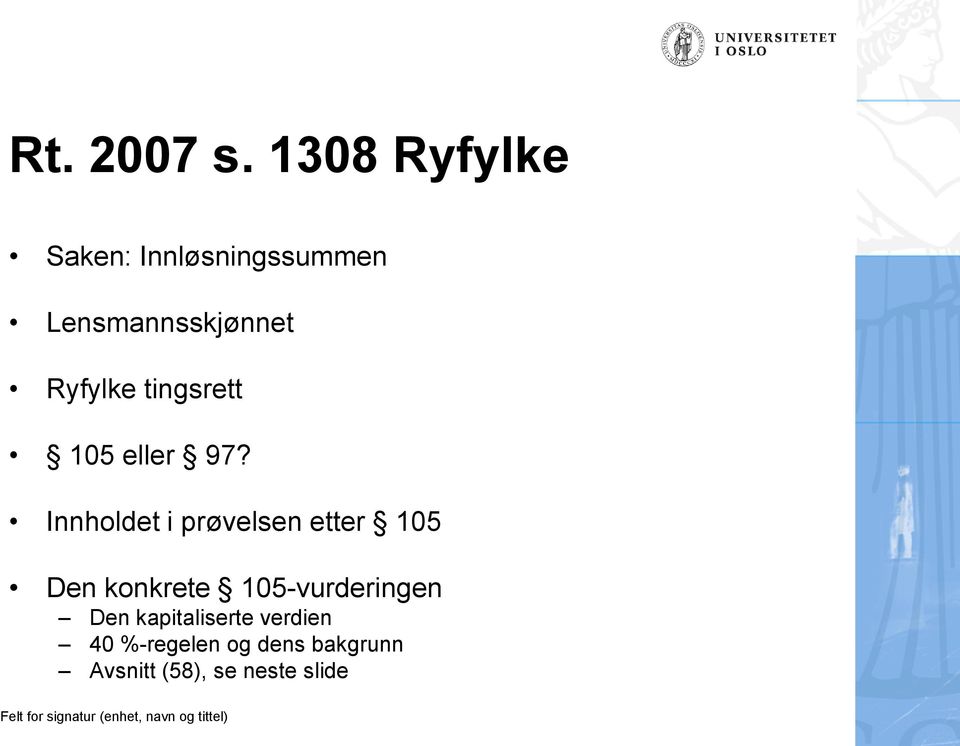 Ryfylke tingsrett 105 eller 97?