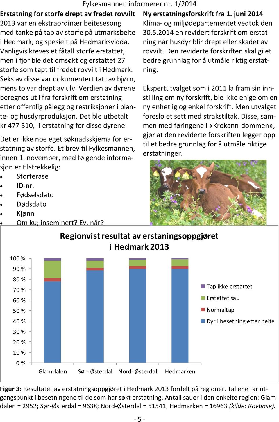 Seks av disse var dokumentert tatt av bjørn, mens to var drept av ulv.