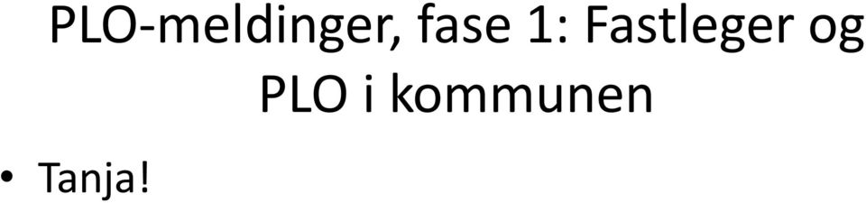 Fastleger og