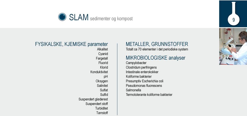 metaller, grunnstoffer Totalt ca 70 elementer i det periodiske system Campylobacter Clostridum perfringens