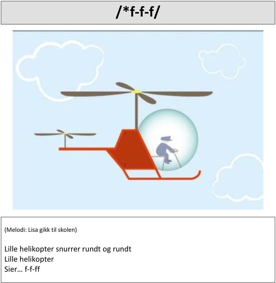 helikopter snurrer rundt