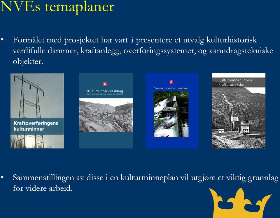 overføringssystemer, og vanndragstekniske objekter.