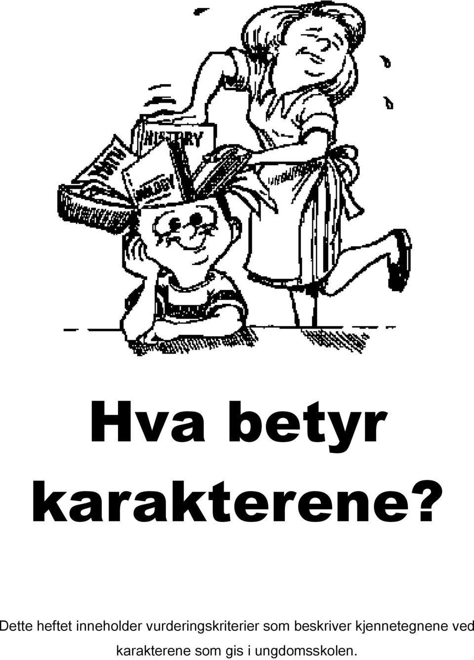 vurderingskriterier som beskriver