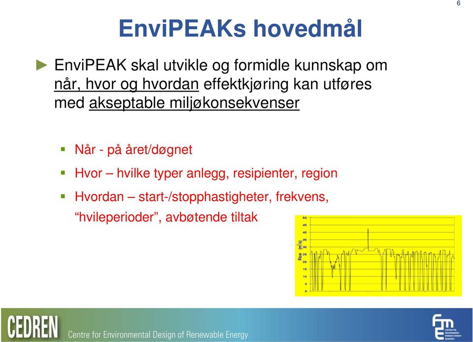 miljøkonsekvenser Når - på året/døgnet Hvor hvilke typer anlegg,