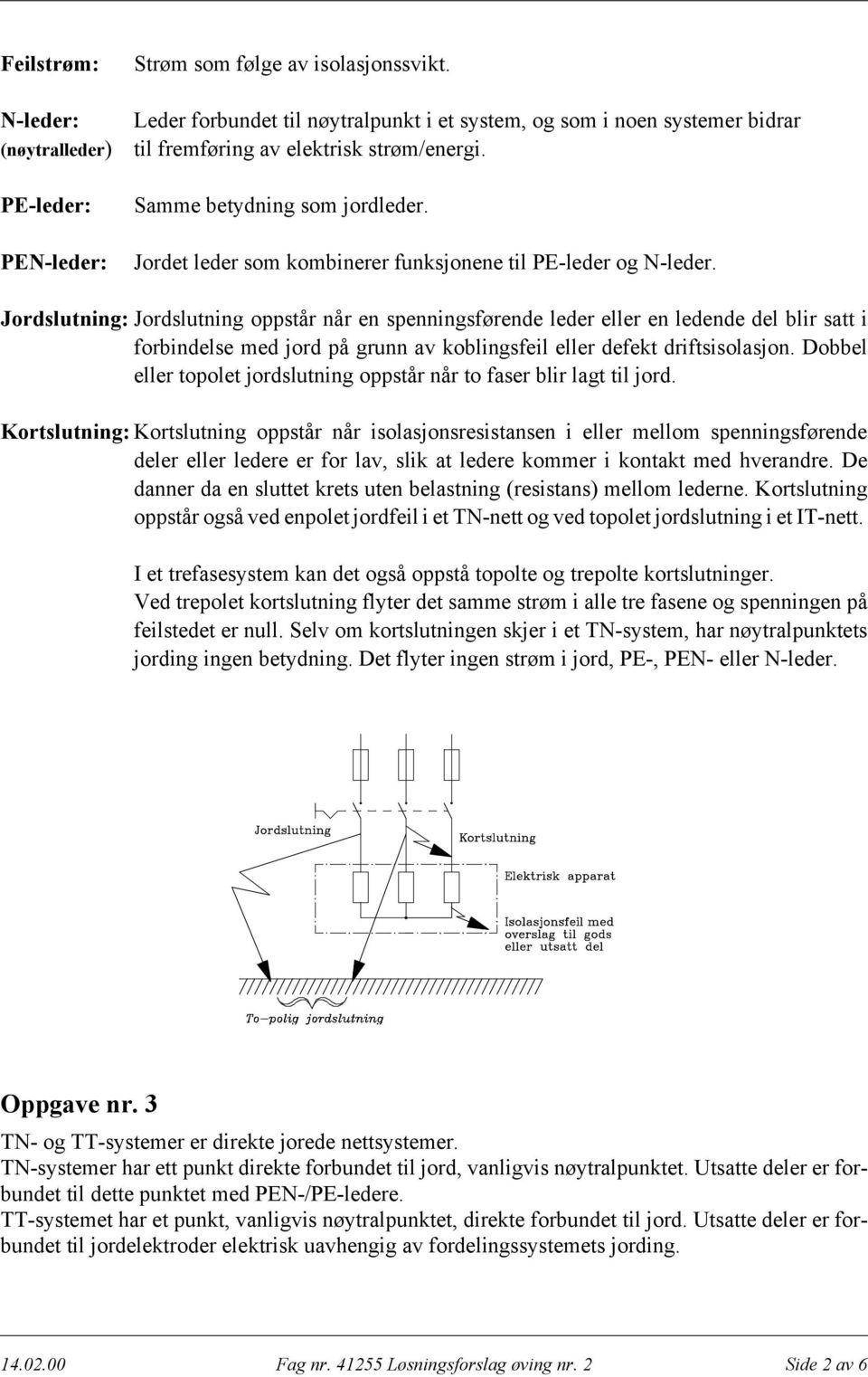 Jordet leder som kombinerer funksjonene til PE-leder og N-leder.