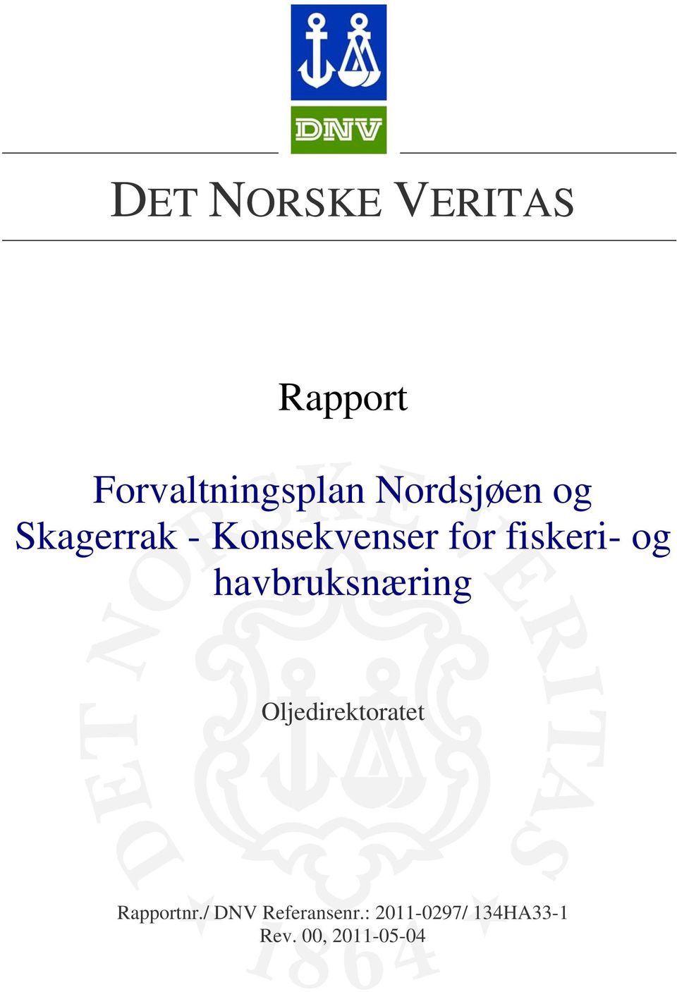 Oljedirektoratet Rapportnr.