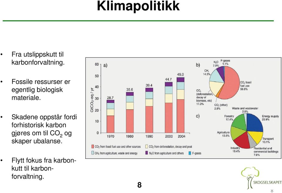 Skadene oppstår fordi forhistorisk karbon gjøres om til CO