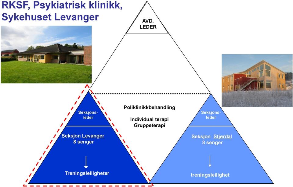 Poliklinikkbehandling Individual terapi Gruppeterapi