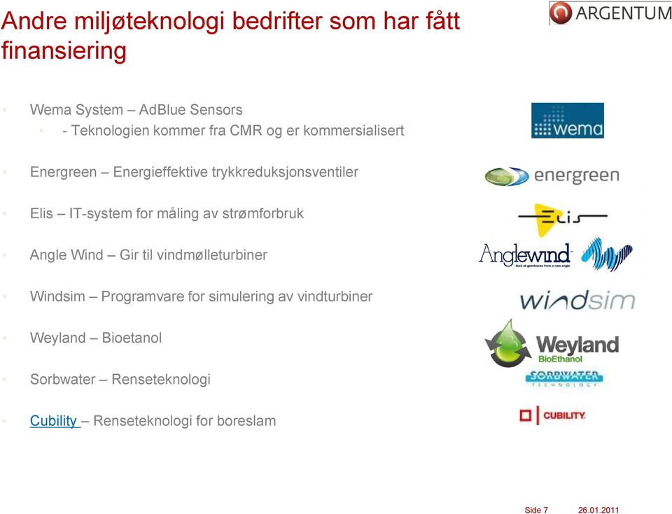 IT-system for måling av strømforbruk Angle Wind Gir til vindmølleturbiner Windsim Programvare for