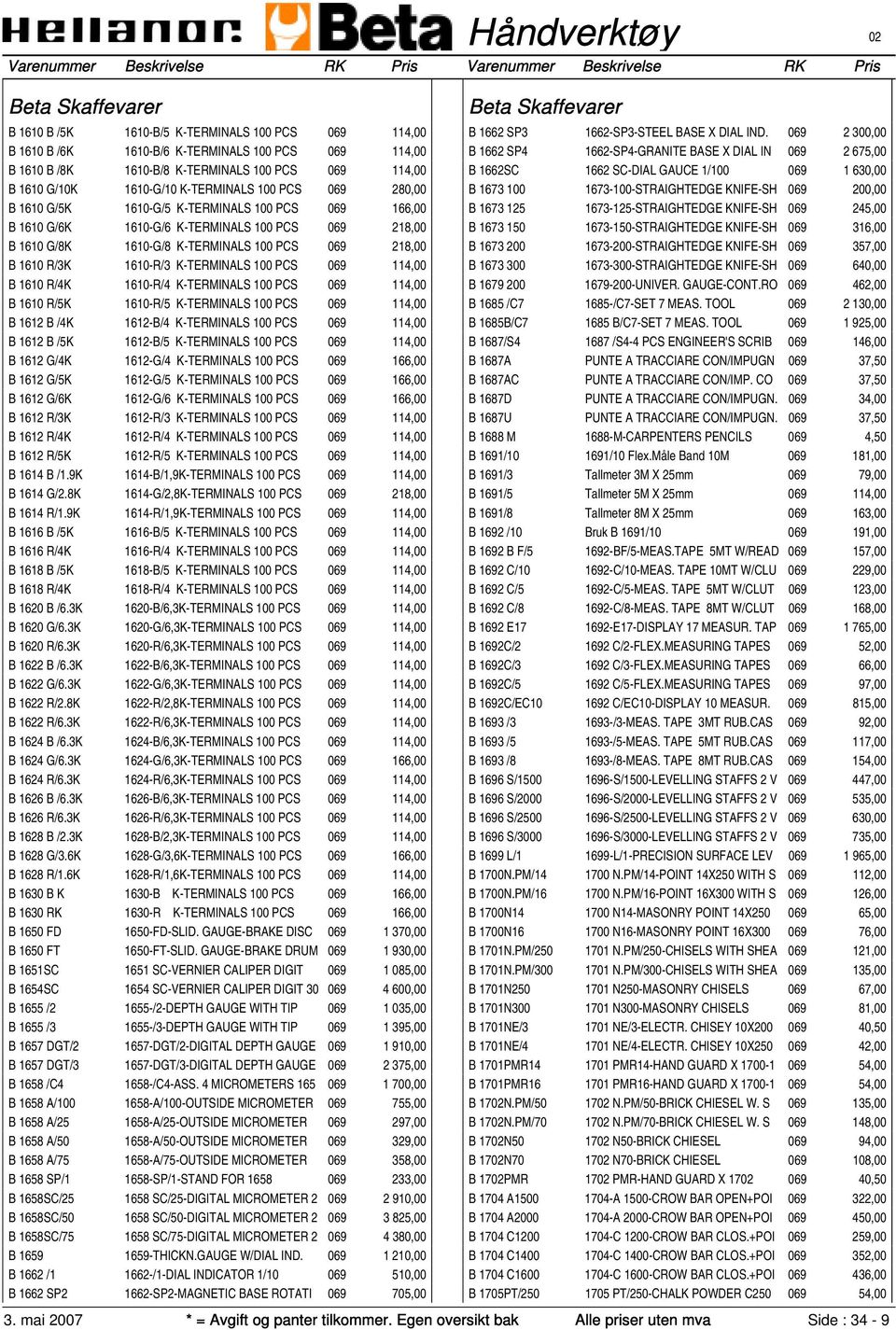 K-TERMINALS 100 PCS 069 114,00 B 1610 R/4K 1610-R/4 K-TERMINALS 100 PCS 069 114,00 B 1610 R/5K 1610-R/5 K-TERMINALS 100 PCS 069 114,00 B 1612 B /4K 1612-B/4 K-TERMINALS 100 PCS 069 114,00 B 1612 B