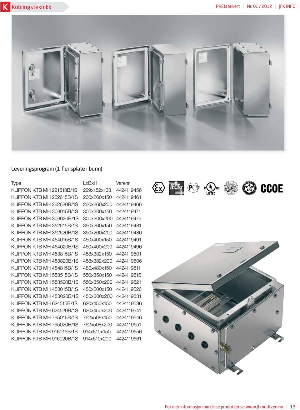 also comply with the stricter ents of explosive hazard areas found in the process generation industries.