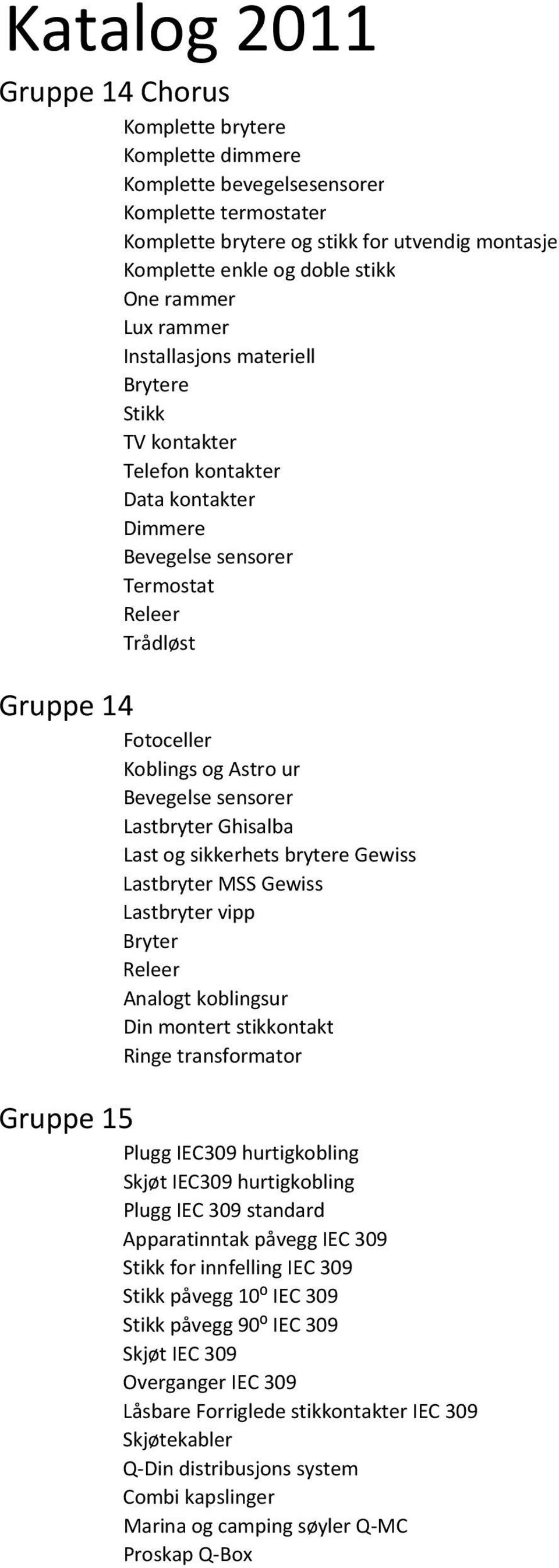 Bevegelse sensorer Lastbryter Ghisalba Last og sikkerhets brytere Gewiss Lastbryter MSS Gewiss Lastbryter vipp Bryter Releer Analogt koblingsur Din montert stikkontakt Ringe transformator Gruppe 15