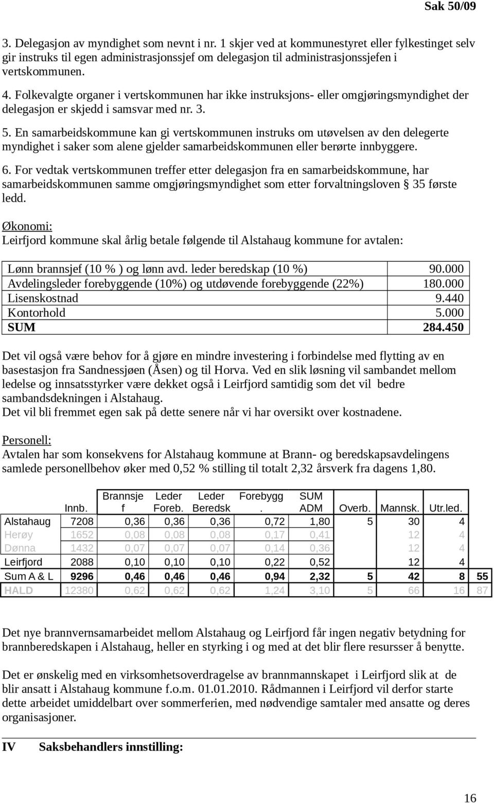 Folkevalgte organer i vertskommunen har ikke instruksjons- eller omgjøringsmyndighet der delegasjon er skjedd i samsvar med nr. 3. 5.