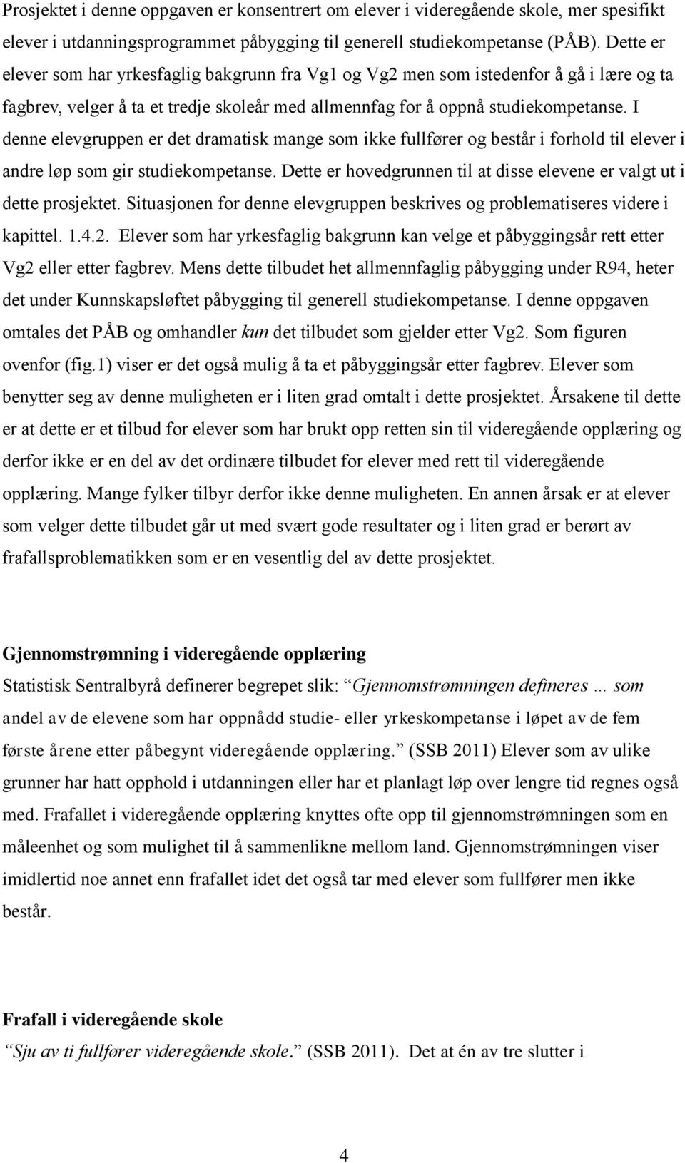 I denne elevgruppen er det dramatisk mange som ikke fullfører og består i forhold til elever i andre løp som gir studiekompetanse.