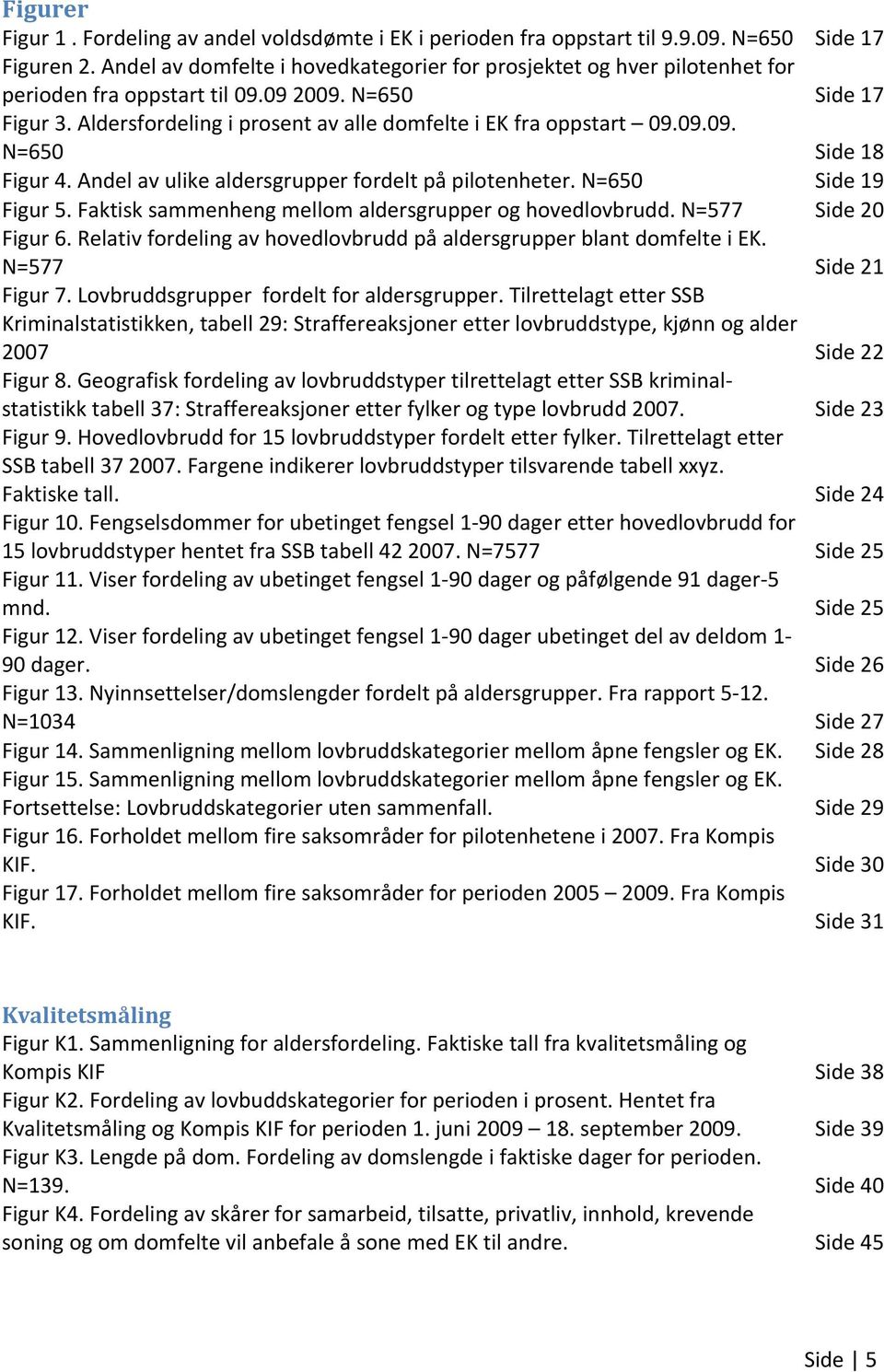 09.09. N=650 Side 18 Figur 4. Andel av ulike aldersgrupper fordelt på pilotenheter. N=650 Side 19 Figur 5. Faktisk sammenheng mellom aldersgrupper og hovedlovbrudd. N=577 Side 20 Figur 6.