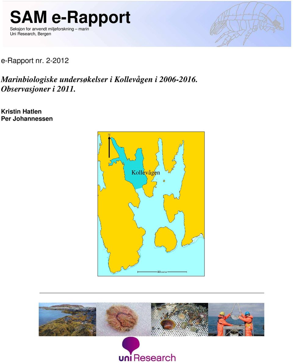 2-2012 Marinbiologiske undersøkelser i Kollevågen i