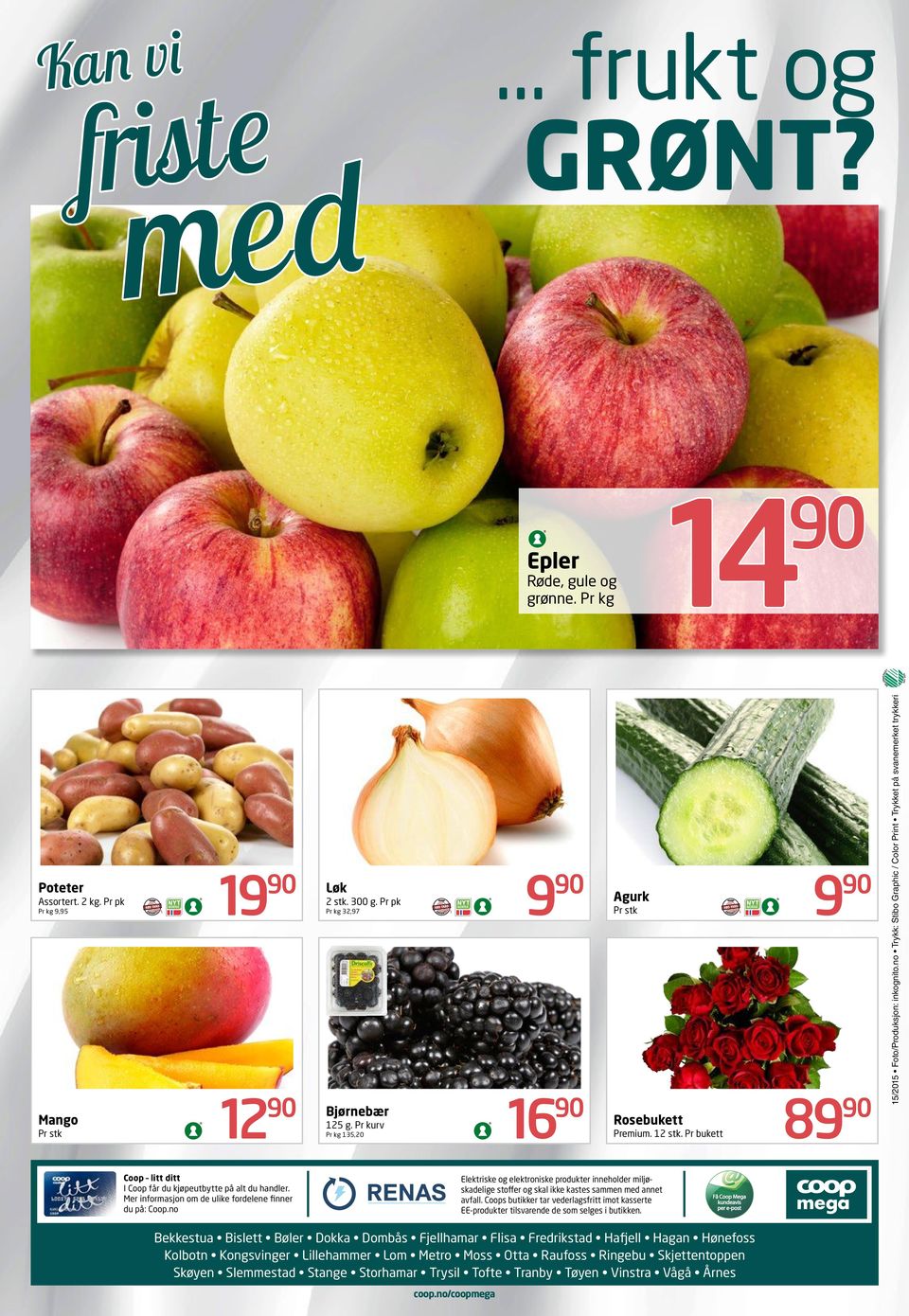 no Trykk: Stibo Graphic / Color Print Trykket på svanemerket trykkeri Coop litt ditt I Coop får du kjøpe utbytte på alt du handler. Mer informasjon om de ulike fordelene finner du på: Coop.