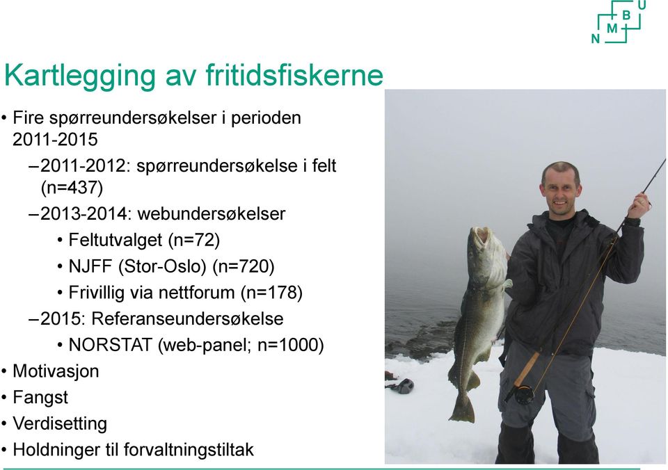 (n=72) NJFF (Stor-Oslo) (n=720) Frivillig via nettforum (n=178) 2015: