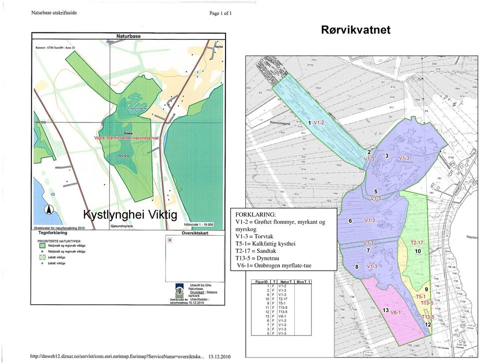 Torvtak T5-1= Kalkfattig kysthei T2-17 =