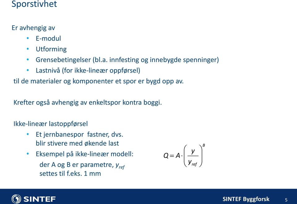 E-modul Utforming Grensebetingelser (bl.a.