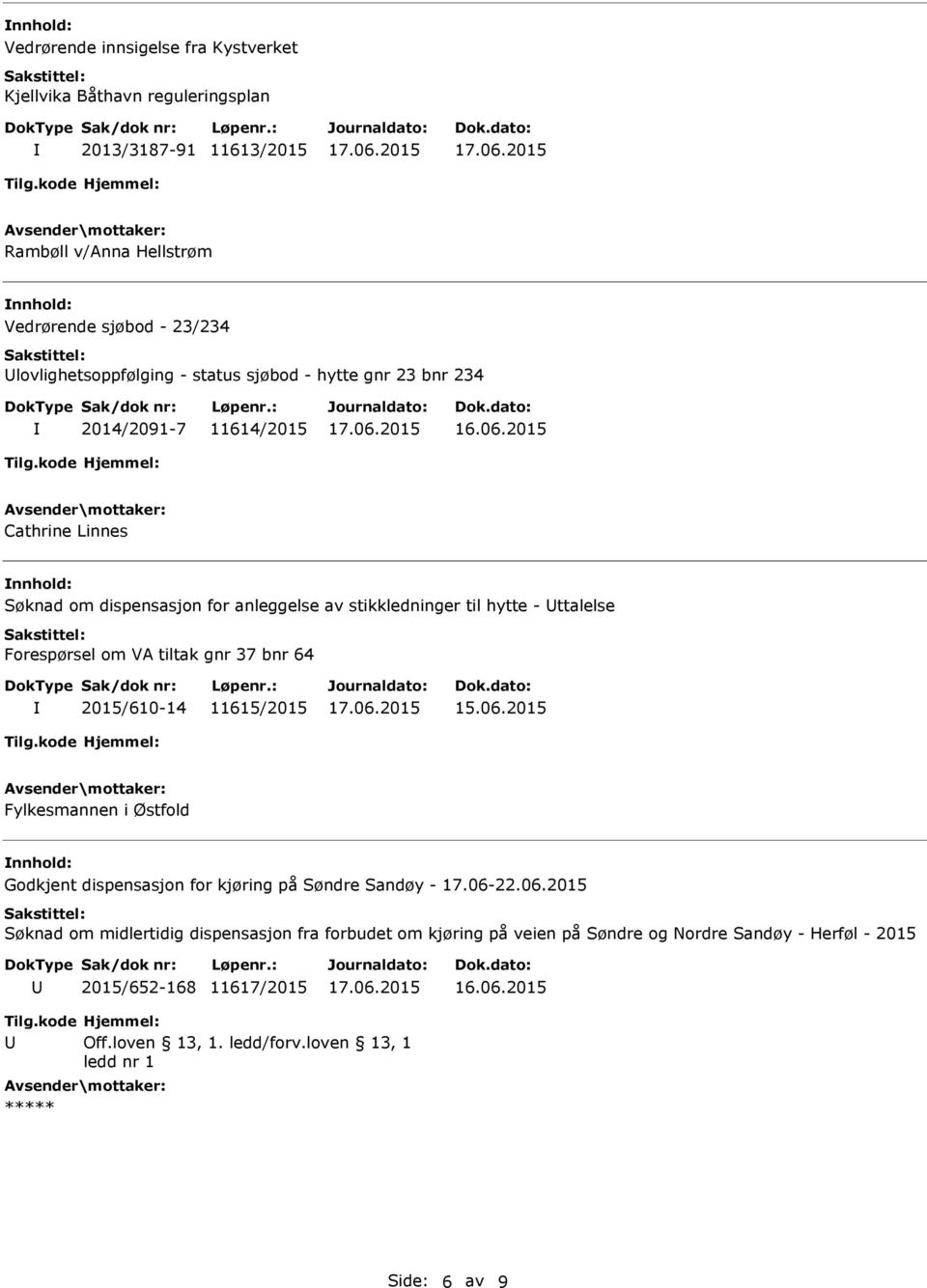 tiltak gnr 37 bnr 64 2015/610-14 11615/2015 15.06.