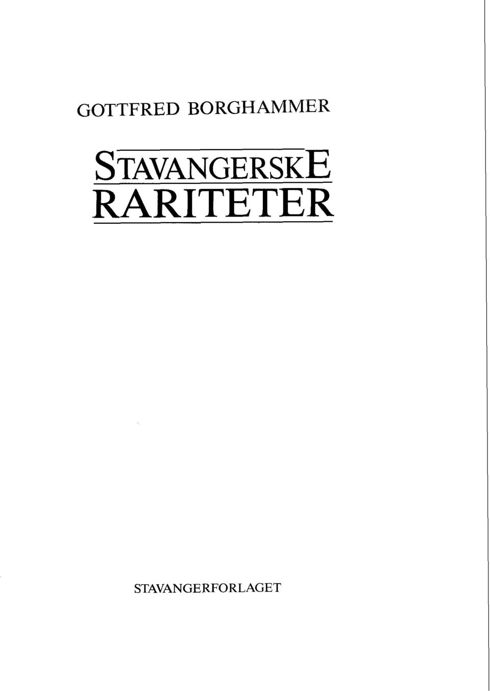 RARITETER