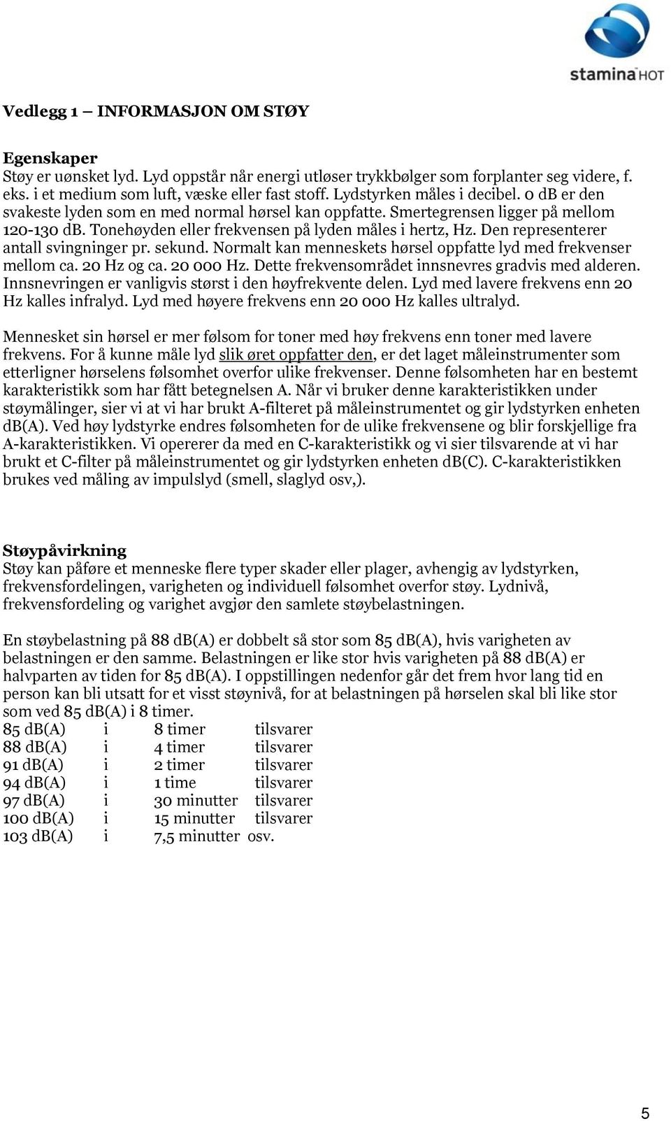 Den representerer antall svingninger pr. sekund. Normalt kan menneskets hørsel oppfatte lyd med frekvenser mellom ca. 20 Hz og ca. 20 000 Hz. Dette frekvensområdet innsnevres gradvis med alderen.