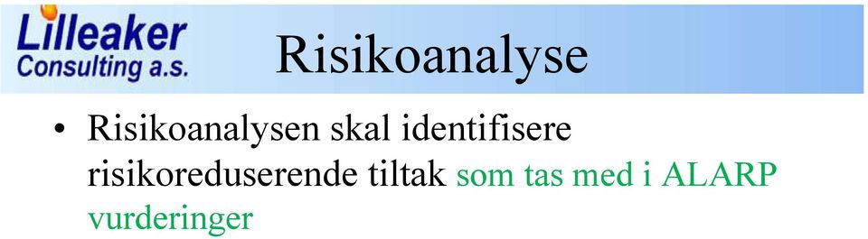 risikoreduserende tiltak