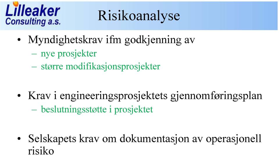 engineeringsprosjektets gjennomføringsplan