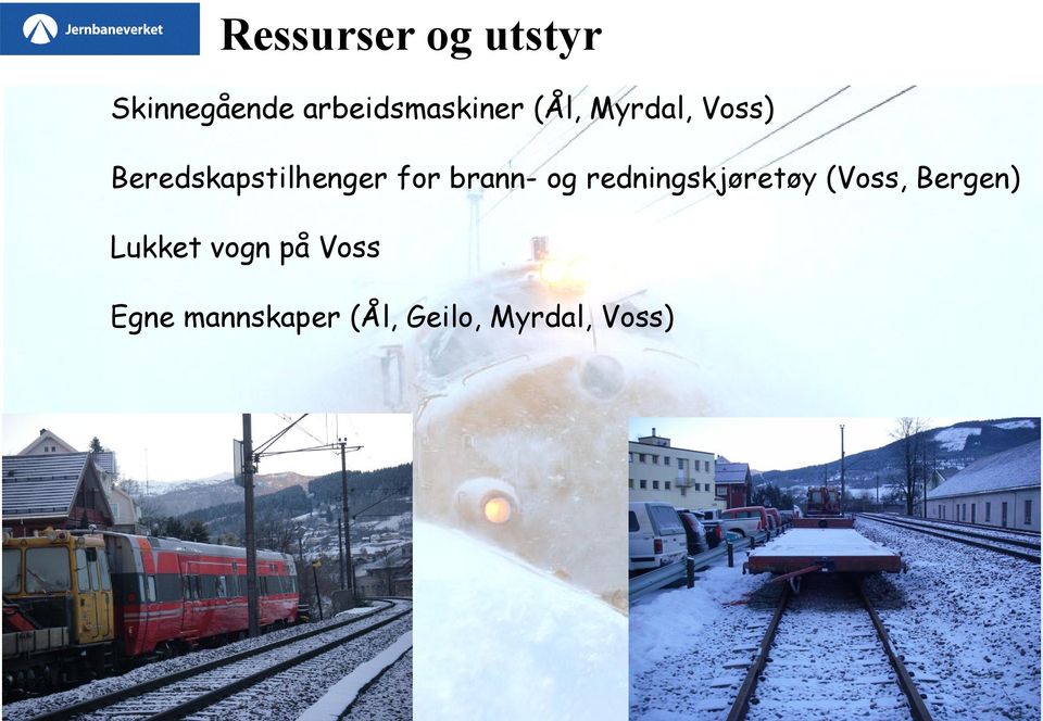 brann- og redningskjøretøy (Voss, Bergen) Lukket