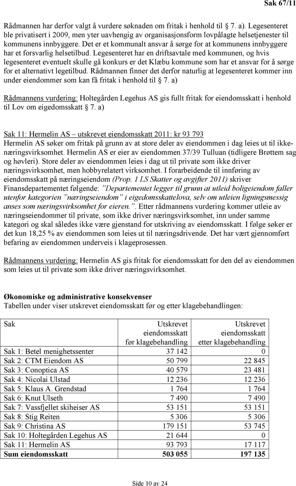 Det er et kommunalt ansvar å sørge for at kommunens innbyggere har et forsvarlig helsetilbud.