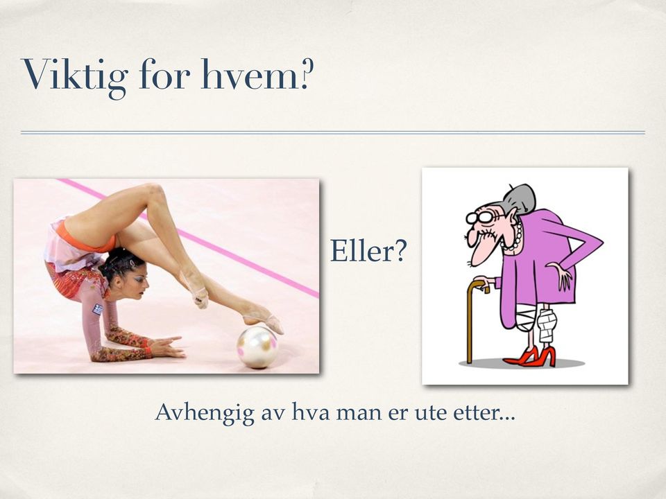 Avhengig av