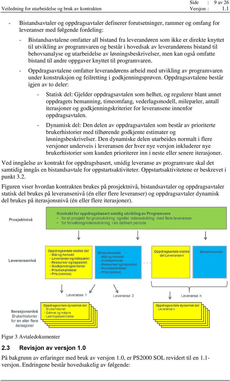 oppgaver knyttet til programvaren. - Oppdragsavtalene omfatter leverandørens arbeid med utvikling av programvaren under konstruksjon og feilretting i godkjenningsprøven.