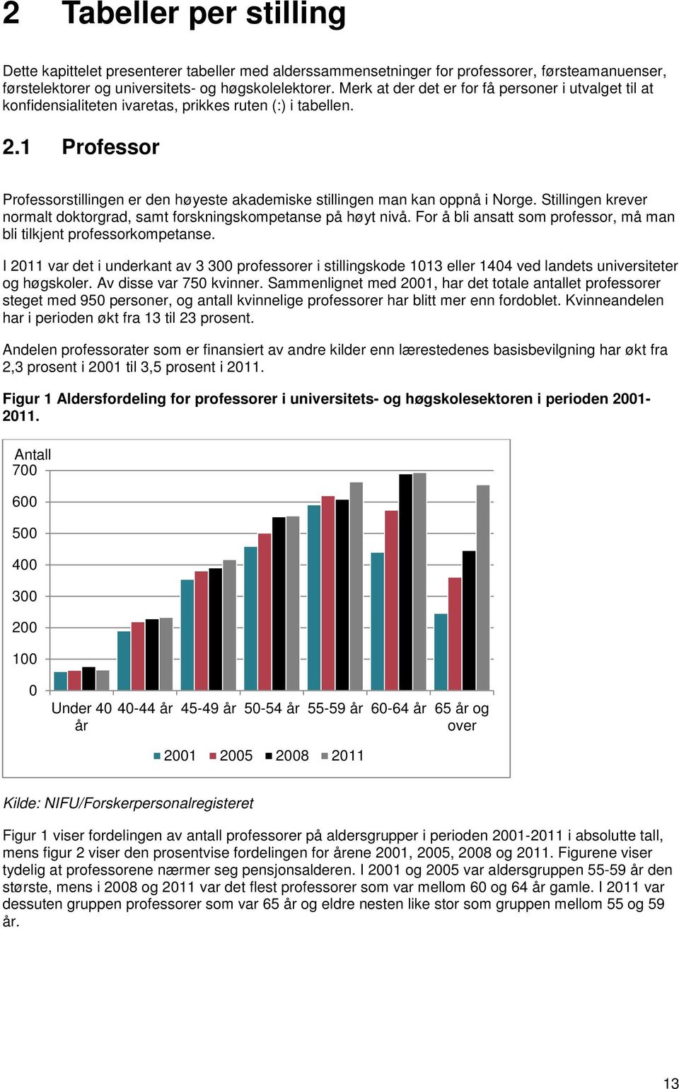 1 Professor Professorstillingen er den høyeste akademiske stillingen man kan oppnå i Norge. Stillingen krever normalt doktorgrad, samt forskningskompetanse på høyt nivå.