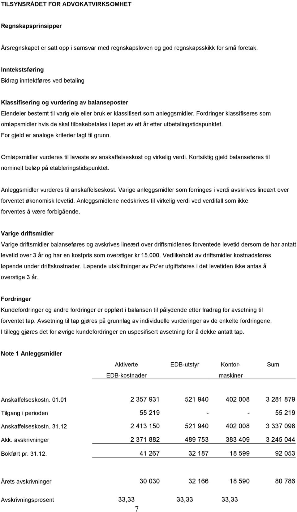 Fordringer klassifiseres som omløpsmidler hvis de skal tilbakebetales i løpet av ett år etter utbetalingstidspunktet. For gjeld er analoge kriterier lagt til grunn.