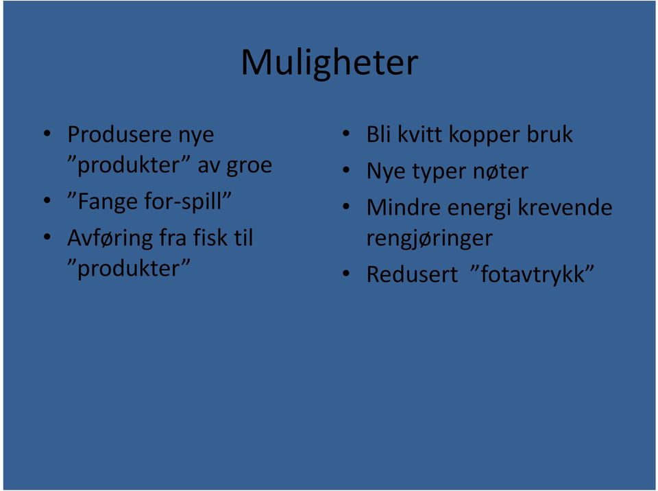 produkter Bli kvitt kopper bruk Nye typer