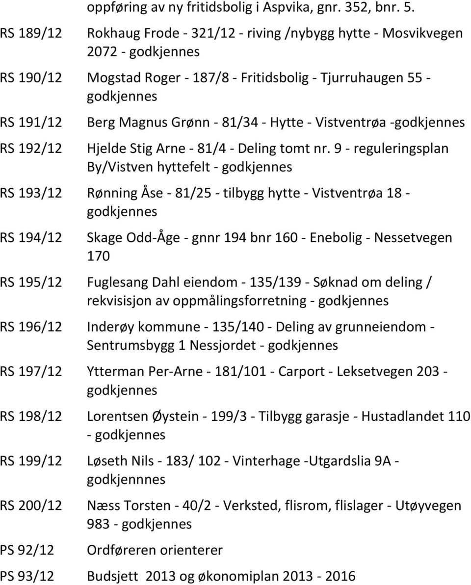 81/34 - Hytte - Vistventrøa -godkjennes Hjelde Stig Arne - 81/4 - Deling tomt nr.