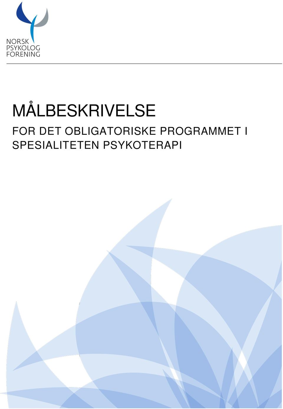 PROGRAMMET I