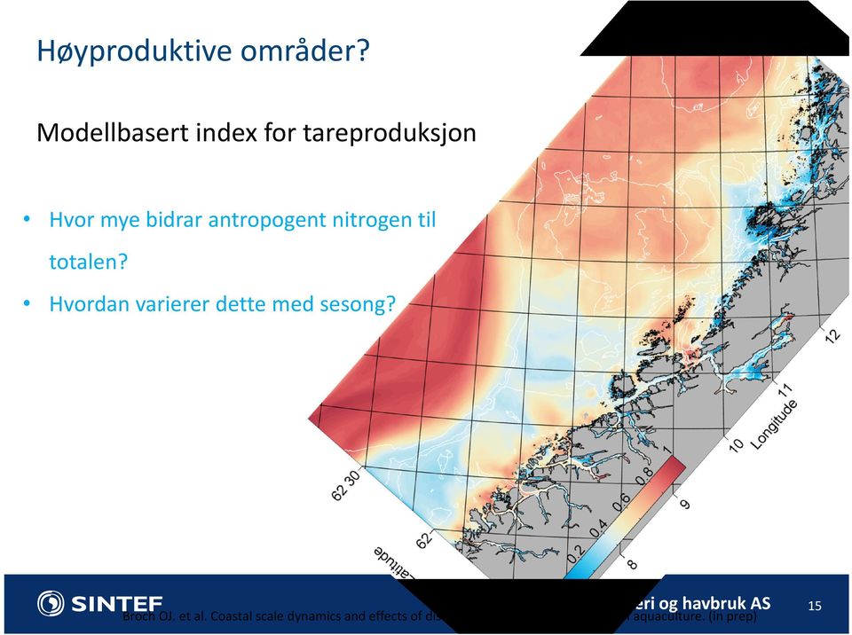 nitrogen til totalen? Hvordan varierer dette med sesong?