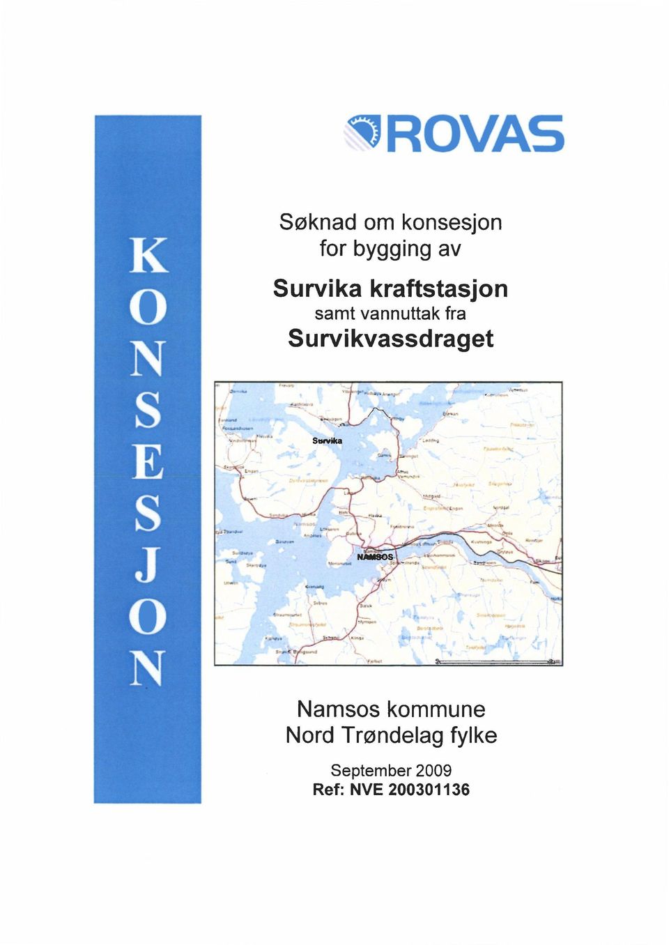 Survikvassdraget LA Namsos kommune Nord