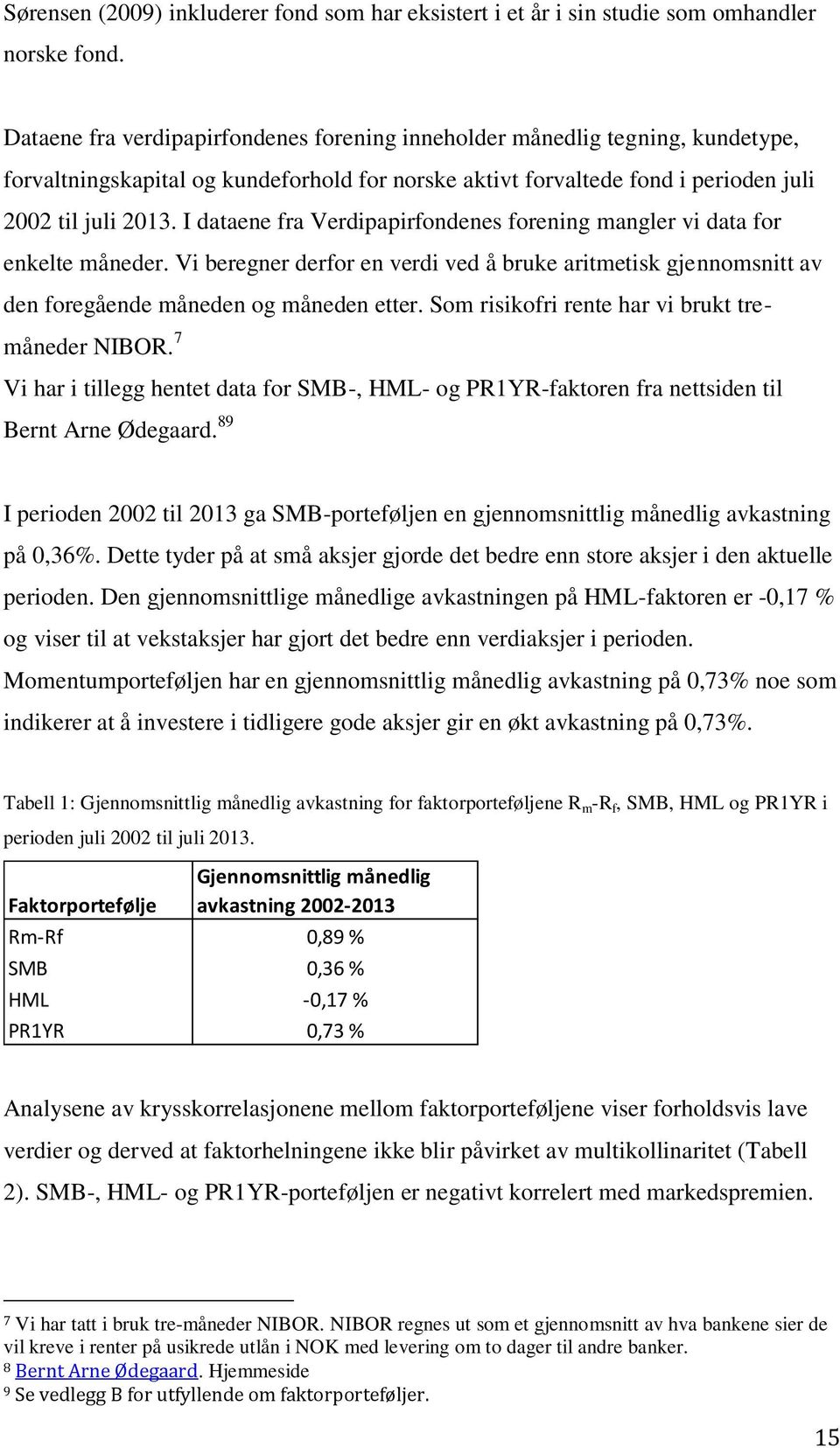 I dataene fra Verdipapirfondenes forening mangler vi data for enkelte måneder. Vi beregner derfor en verdi ved å bruke aritmetisk gjennomsnitt av den foregående måneden og måneden etter.