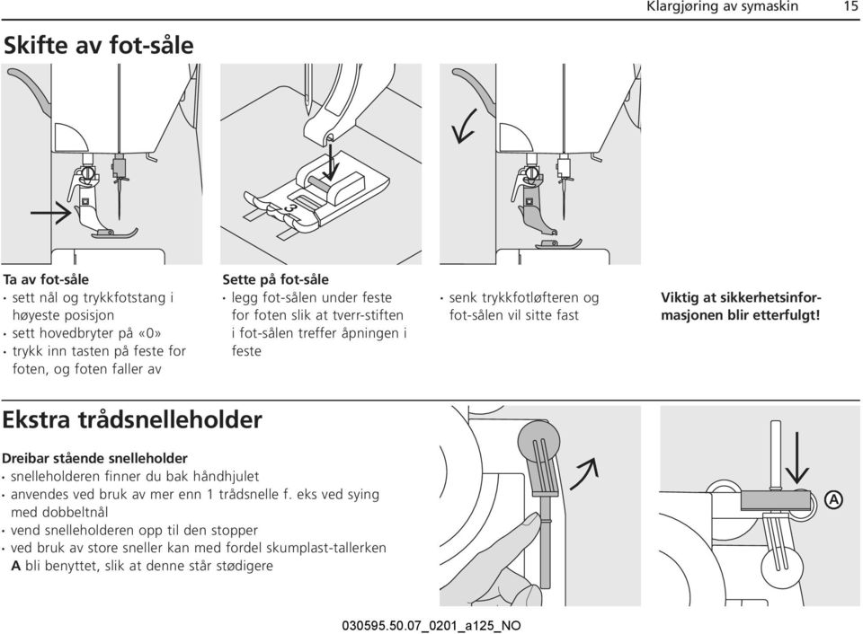 Viktig at sikkerhetsinformasjonen blir etterfulgt!