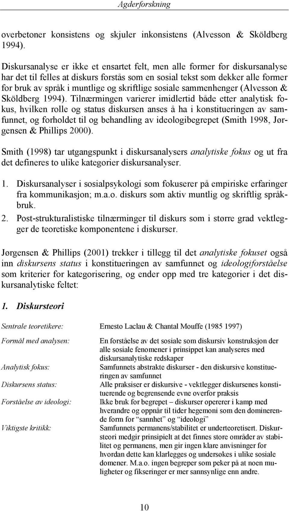 sosiale sammenhenger (Alvesson & Sköldberg 1994).