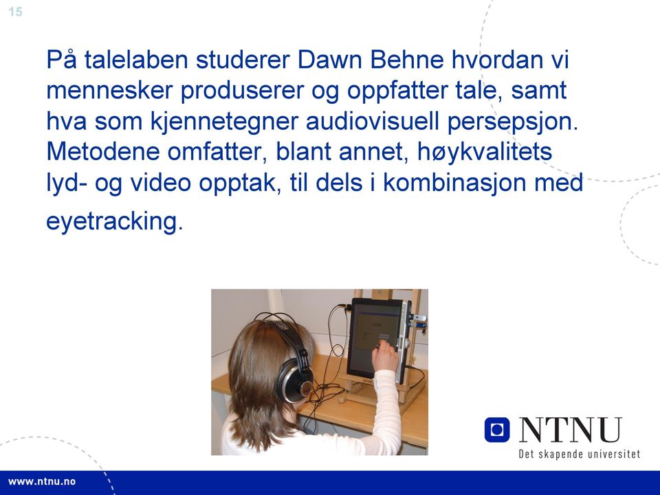 audiovisuell persepsjon.