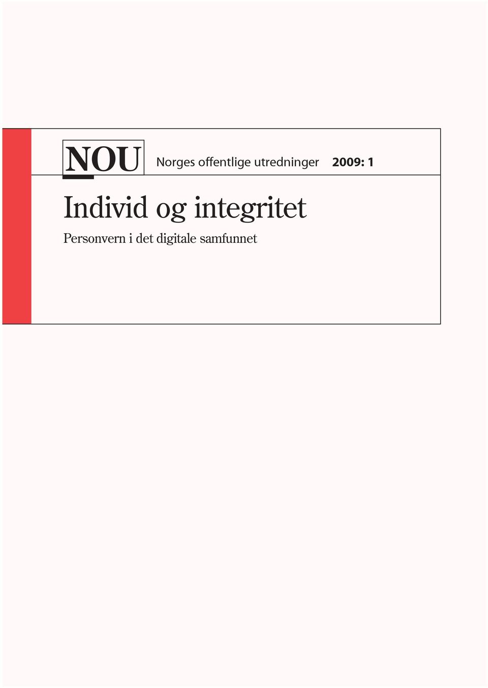 Individ og integritet