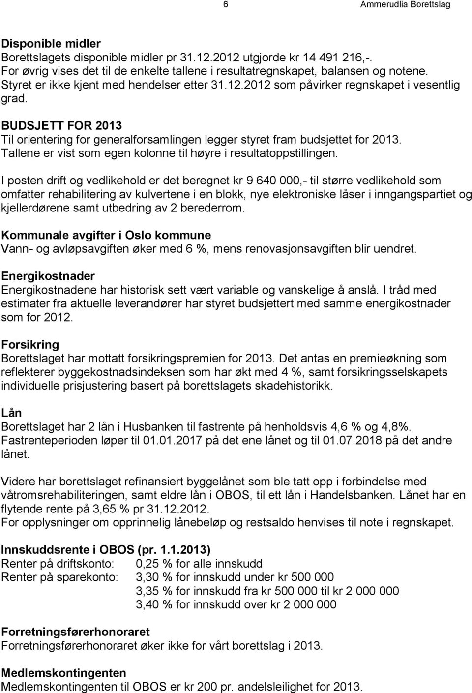 Tallene er vist som egen kolonne til høyre i resultatoppstillingen.