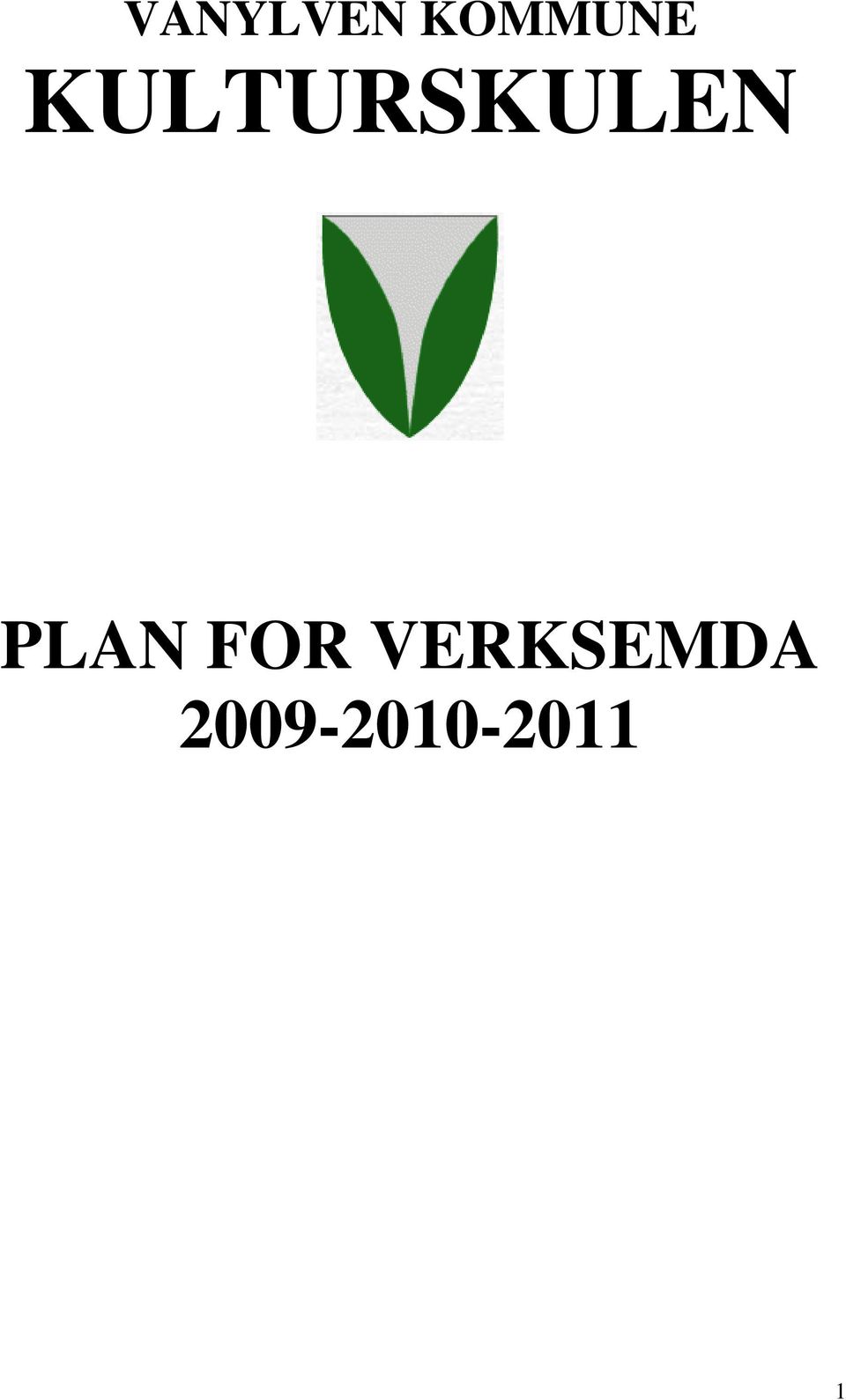 PLAN FOR