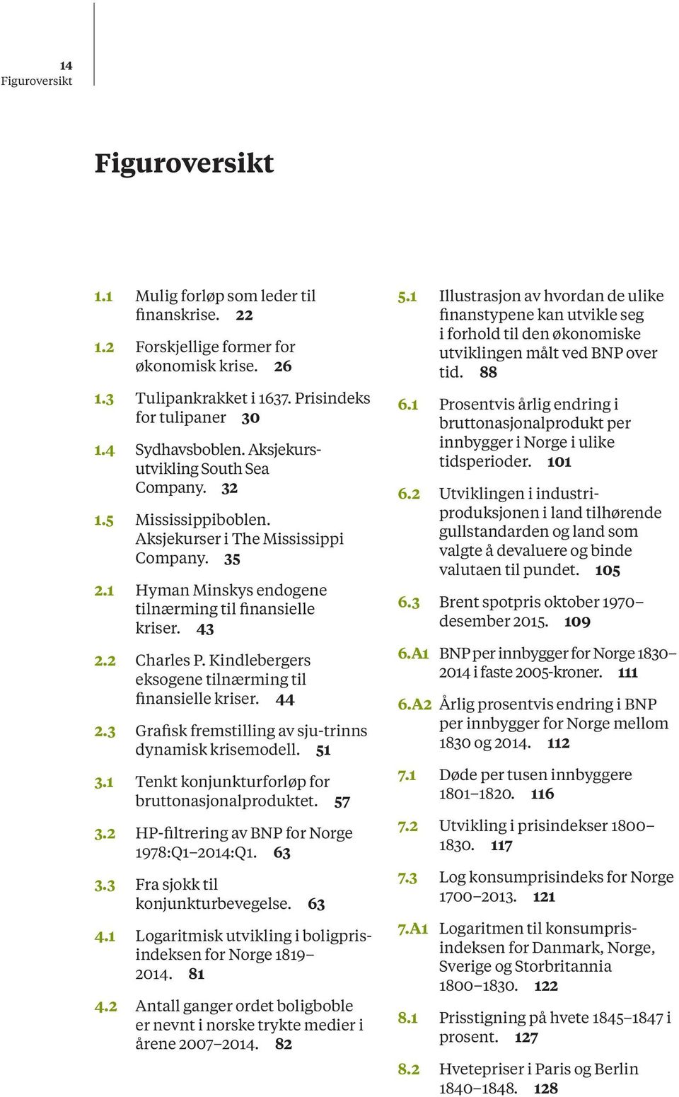 Kindlebergers eksogene tilnærming til finansielle kriser. 44 2.3 Grafisk fremstilling av sju-trinns dynamisk krisemodell. 51 3.1 Tenkt konjunkturforløp for bruttonasjonalproduktet. 57 3.